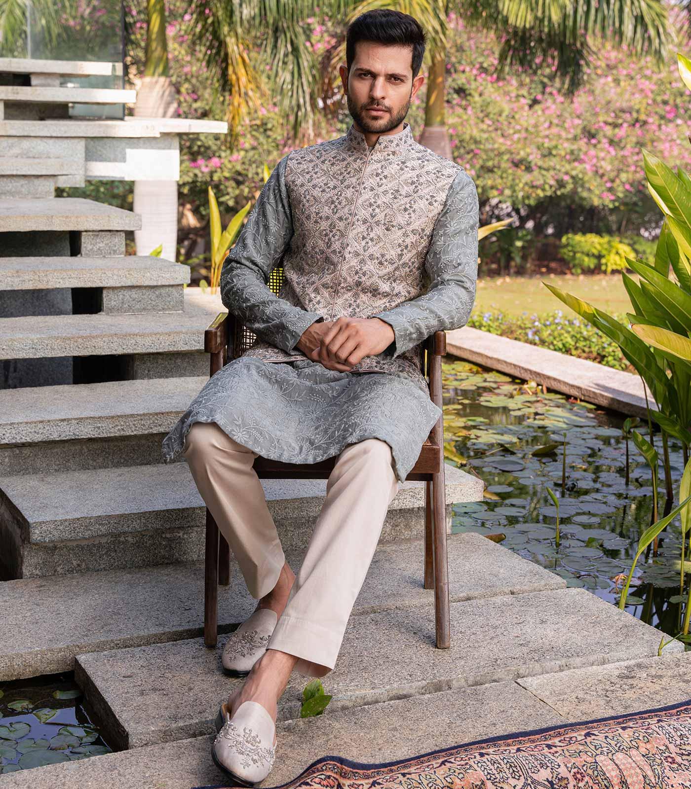 Kurta bandi set - Jayanti Reddy