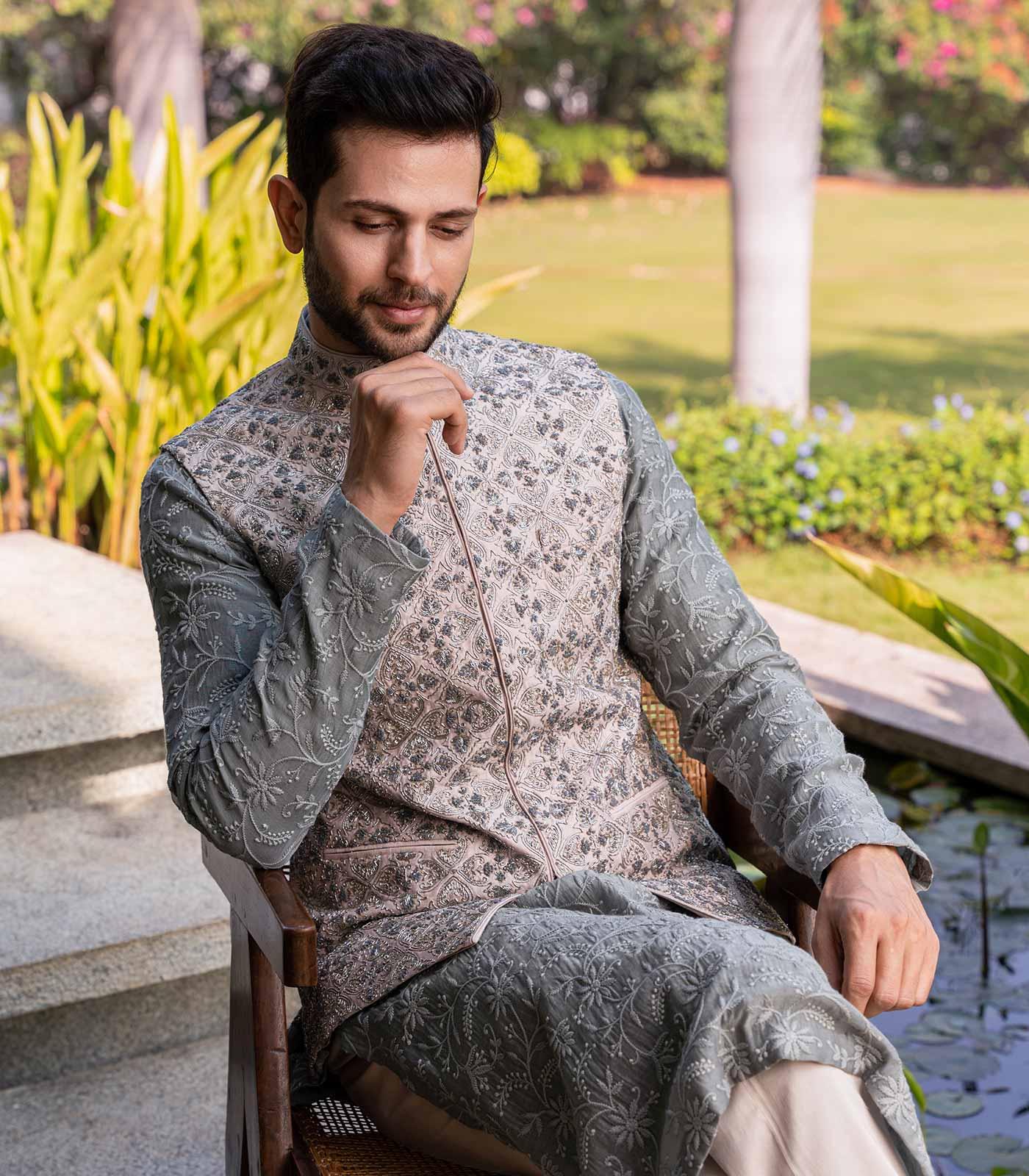 Kurta bandi set - Jayanti Reddy