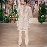 Beige Sherwani