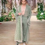 Mint Green Jacket Set