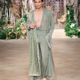 Mint Green Jacket Set