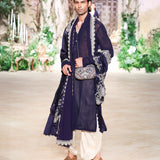 Purple Kurta Dhoti Set