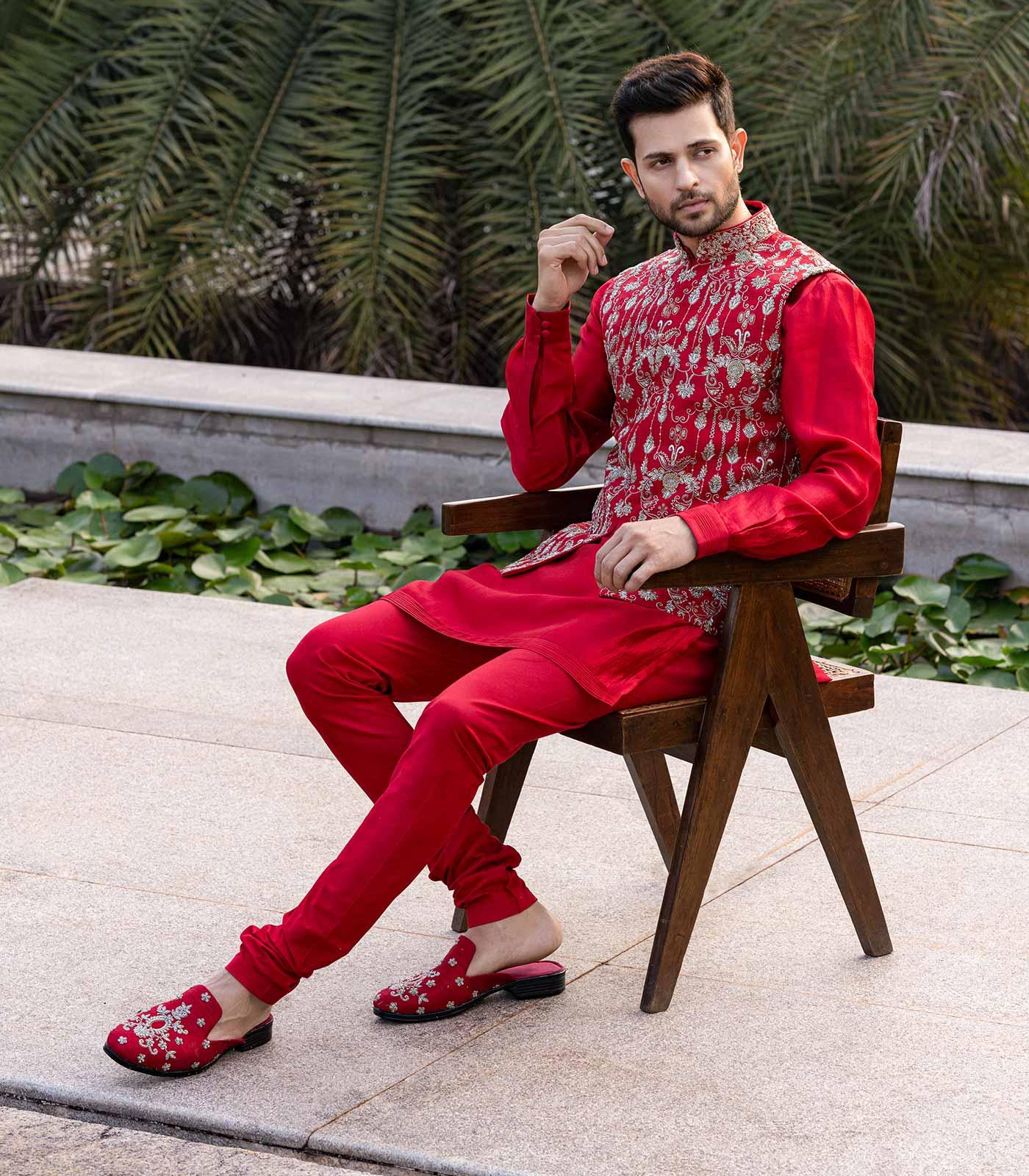 Kurta bandi set - Jayanti Reddy
