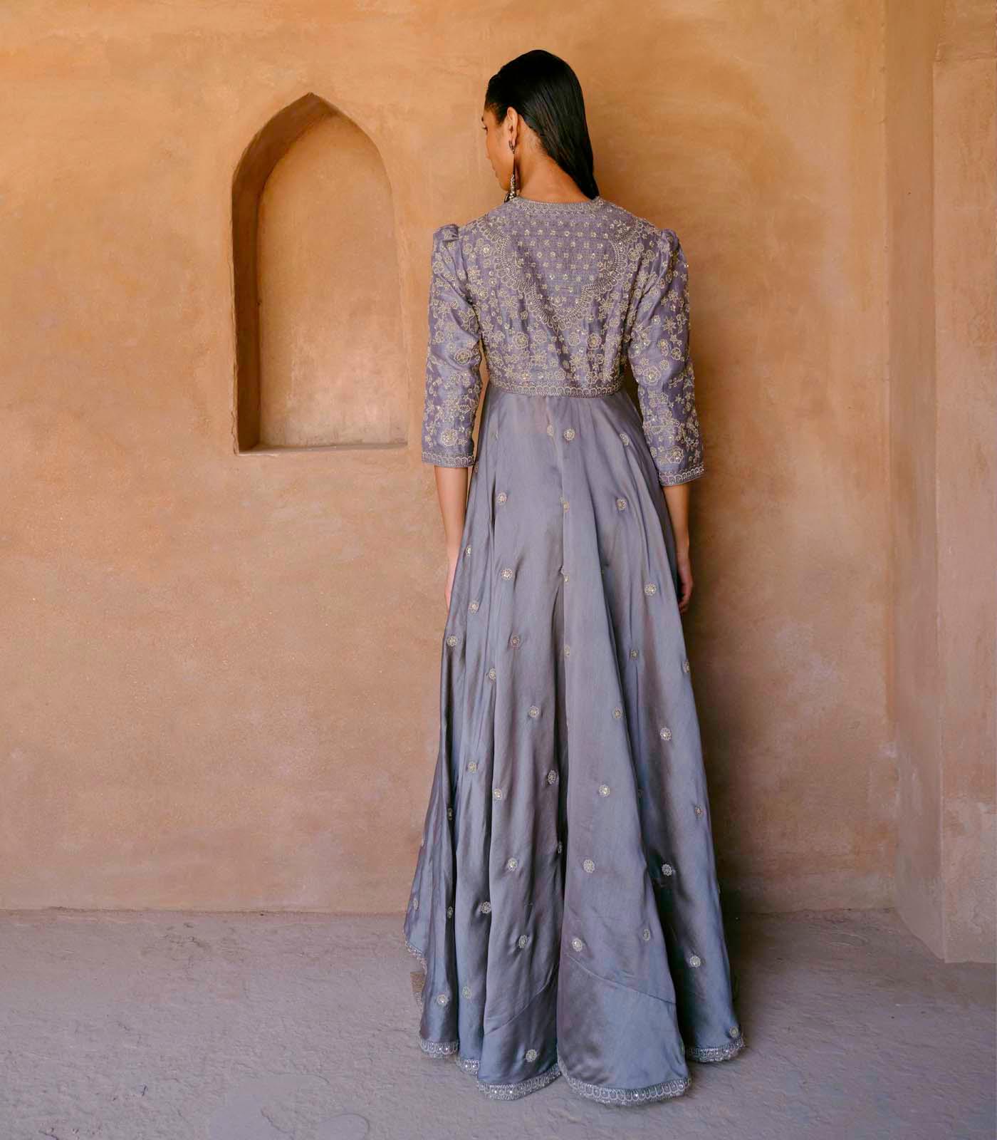 Anarkali Drape Set - Jayanti Reddy
