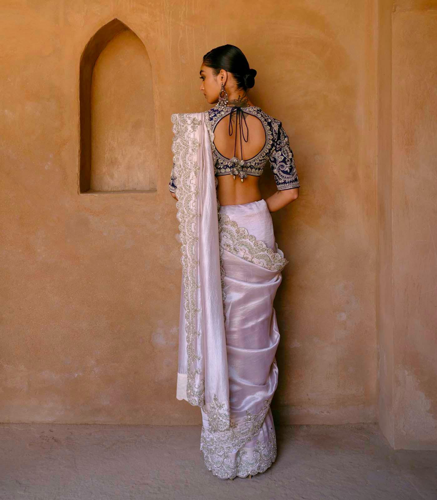 Ivory Saree Set - Jayanti Reddy