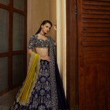 Embroidered lehenga Set - Jayanti Reddy