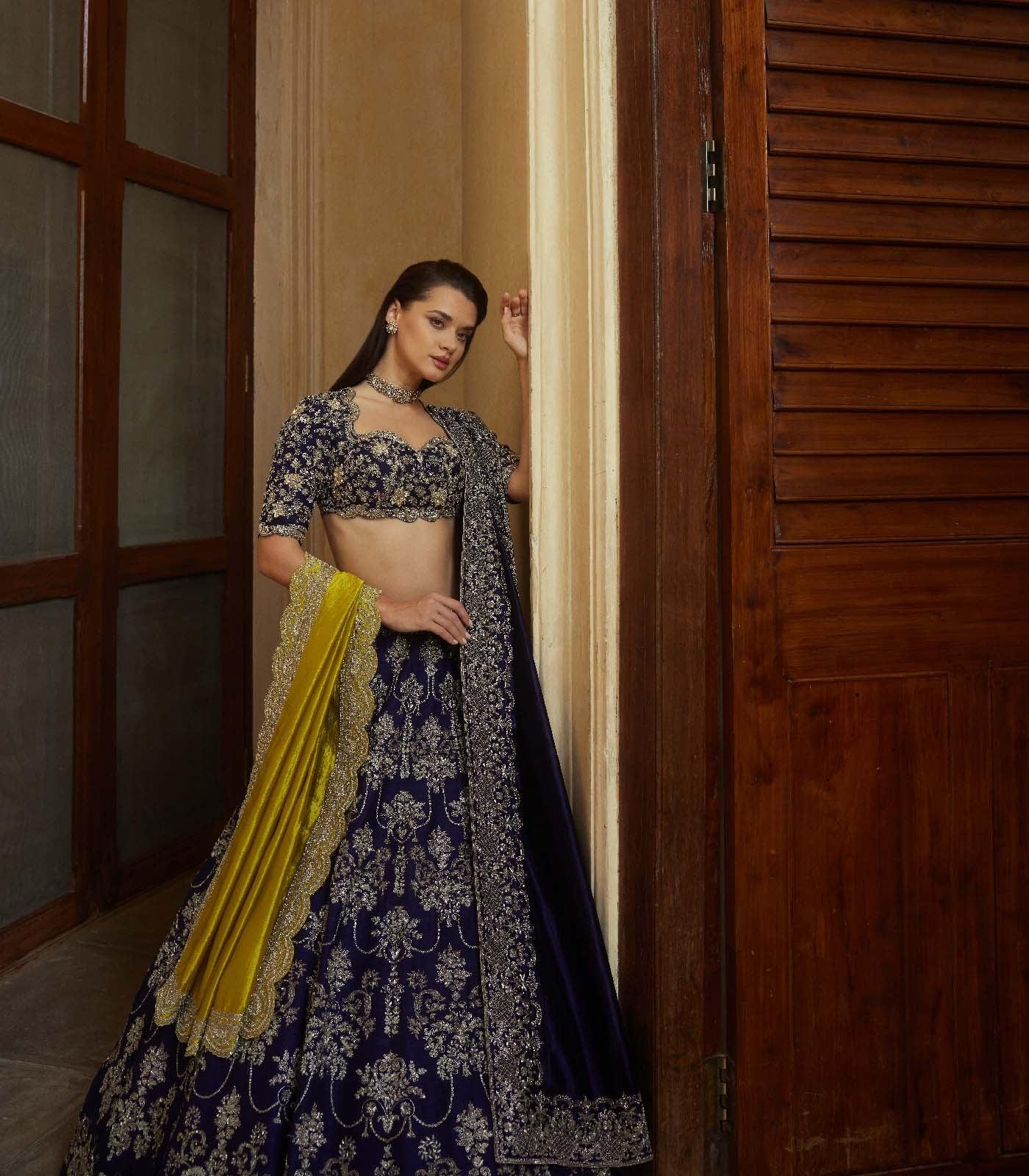 Embroidered lehenga Set - Jayanti Reddy