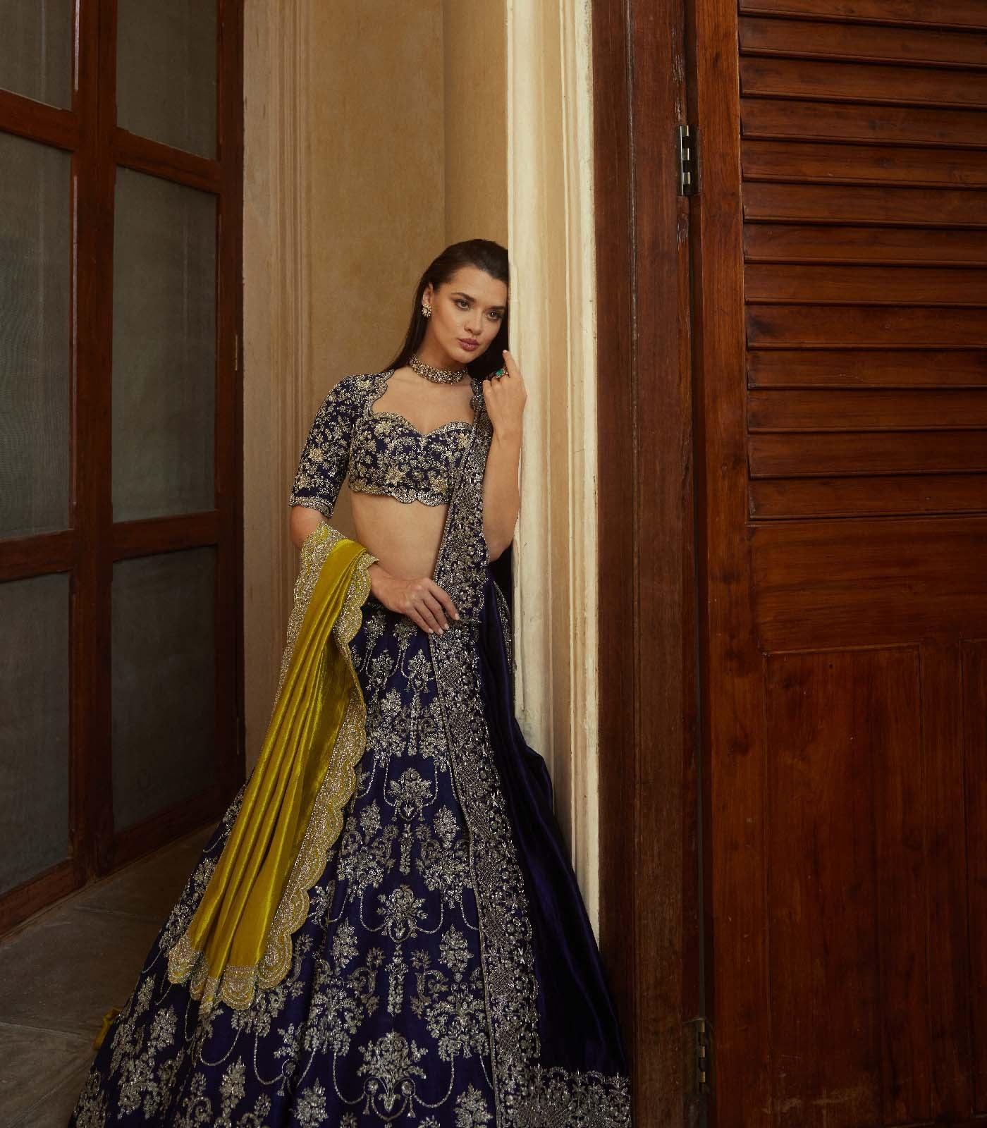 Embroidered lehenga Set - Jayanti Reddy