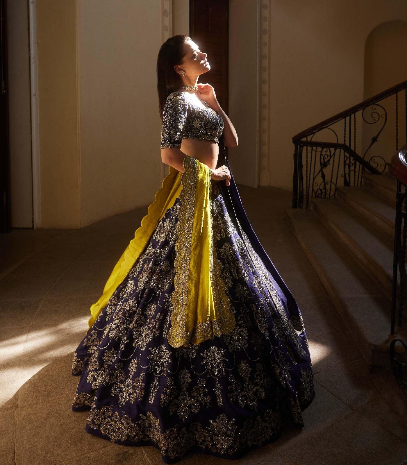 Embroidered lehenga Set - Jayanti Reddy
