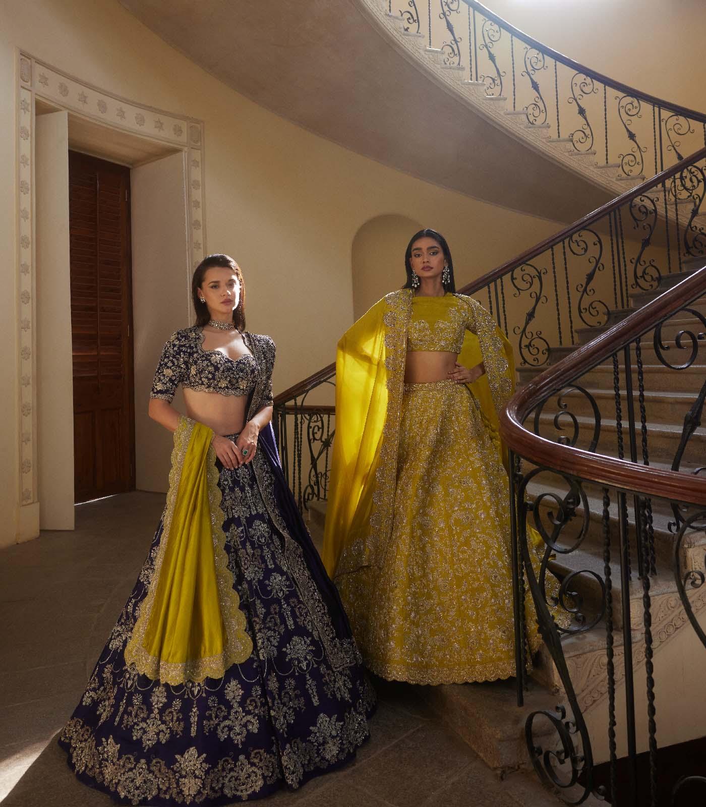 Embroidered lehenga Set - Jayanti Reddy