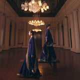 Purple Tunic Sharara Set - Jayanti Reddy