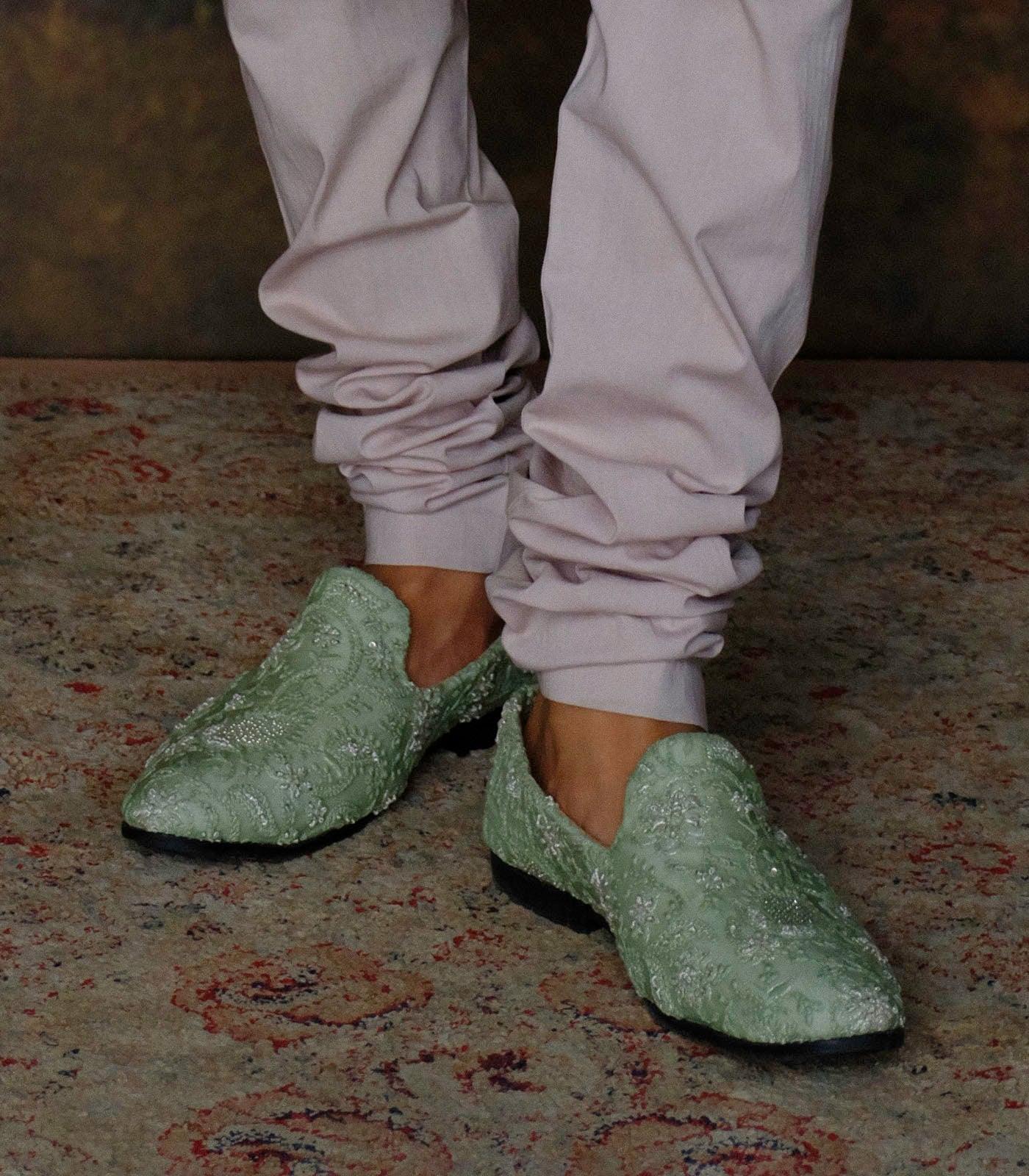 mint green dress shoes mens David Eden Oxford Men's Mint Green Size 9 Crocodile Lizard Square Toe Shoes