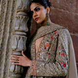 Nyra Peplum & Sharara with Dupatta
