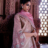 Misha Tunic with Gotta Sharara & Bird Dupatta