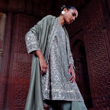Aira Tunic with Bvlgari D.S. Line Dupatta & Dhoti