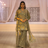 Ira Tunic with Stella Sharara & Net Diana Dupatta