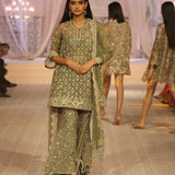 Ira Tunic with Stella Sharara & Net Diana Dupatta