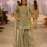 Ira Tunic with Stella Sharara & Net Diana Dupatta