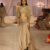 Estella Cape with Incut Blouse & Elva Skirt