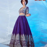 Sayani Gupta in Purple embroidered lehenga set - Jayanti Reddy