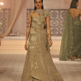 Selenea Lehenga with Celia Drape
