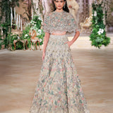 Rosette Lehenga