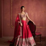 Red Lehenga Set