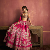 Pink Lehenga Set