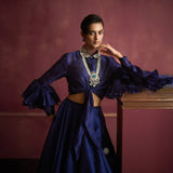 Purple Lehenga Set