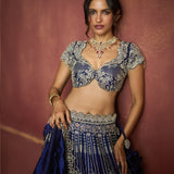 Purple Lehenga Set