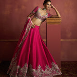 Pink Lehenga Set