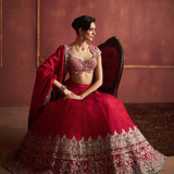 Red Lehenga Set