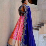 Pink & Purple Lehenga Set - Jayanti Reddy