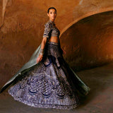 Purple Lehenga Set - Jayanti Reddy