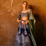 Purple Lehenga Set - Jayanti Reddy