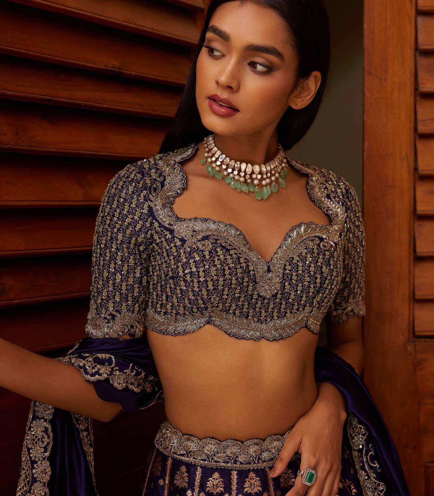 Banaras lehenga set - Jayanti Reddy