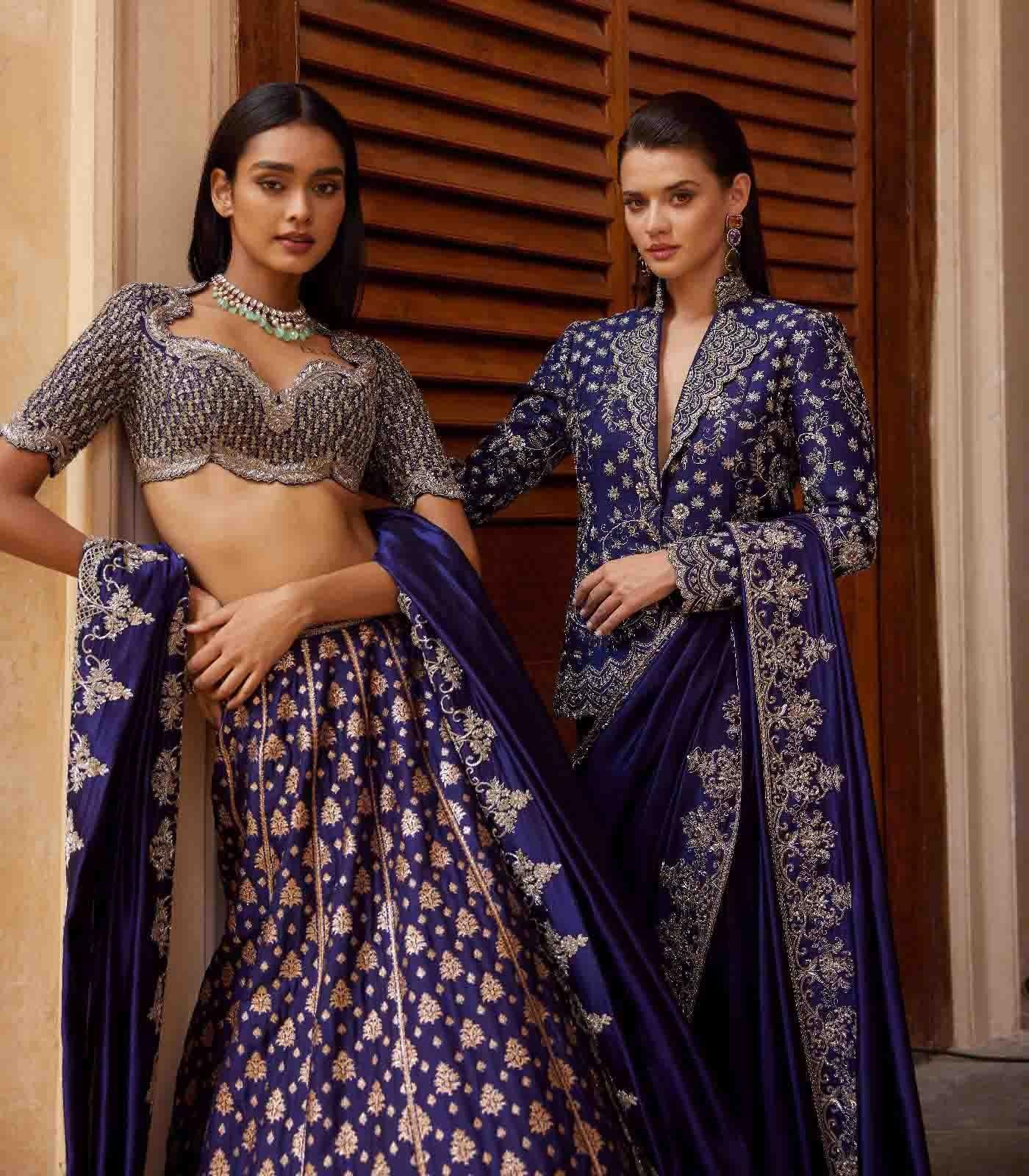 Banaras lehenga set - Jayanti Reddy