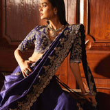 Purple Embroidered lehenga Set - Jayanti Reddy