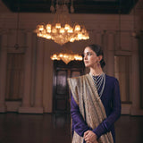 Purple Anarkali set - Jayanti Reddy