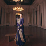 Purple Anarkali set - Jayanti Reddy