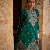 Emerald Green Tunic Set