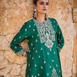 Emerald Green Tunic Set