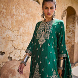 Emerald Green Tunic Set