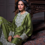 Olive Green Kurta Set
