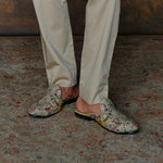 Ivory Embroidered Shoes - Jayanti Reddy