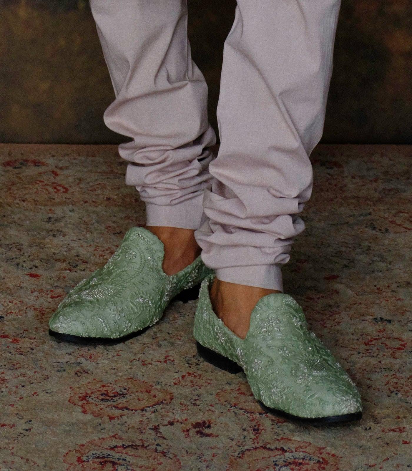 Mint Green Shoes - Jayanti Reddy