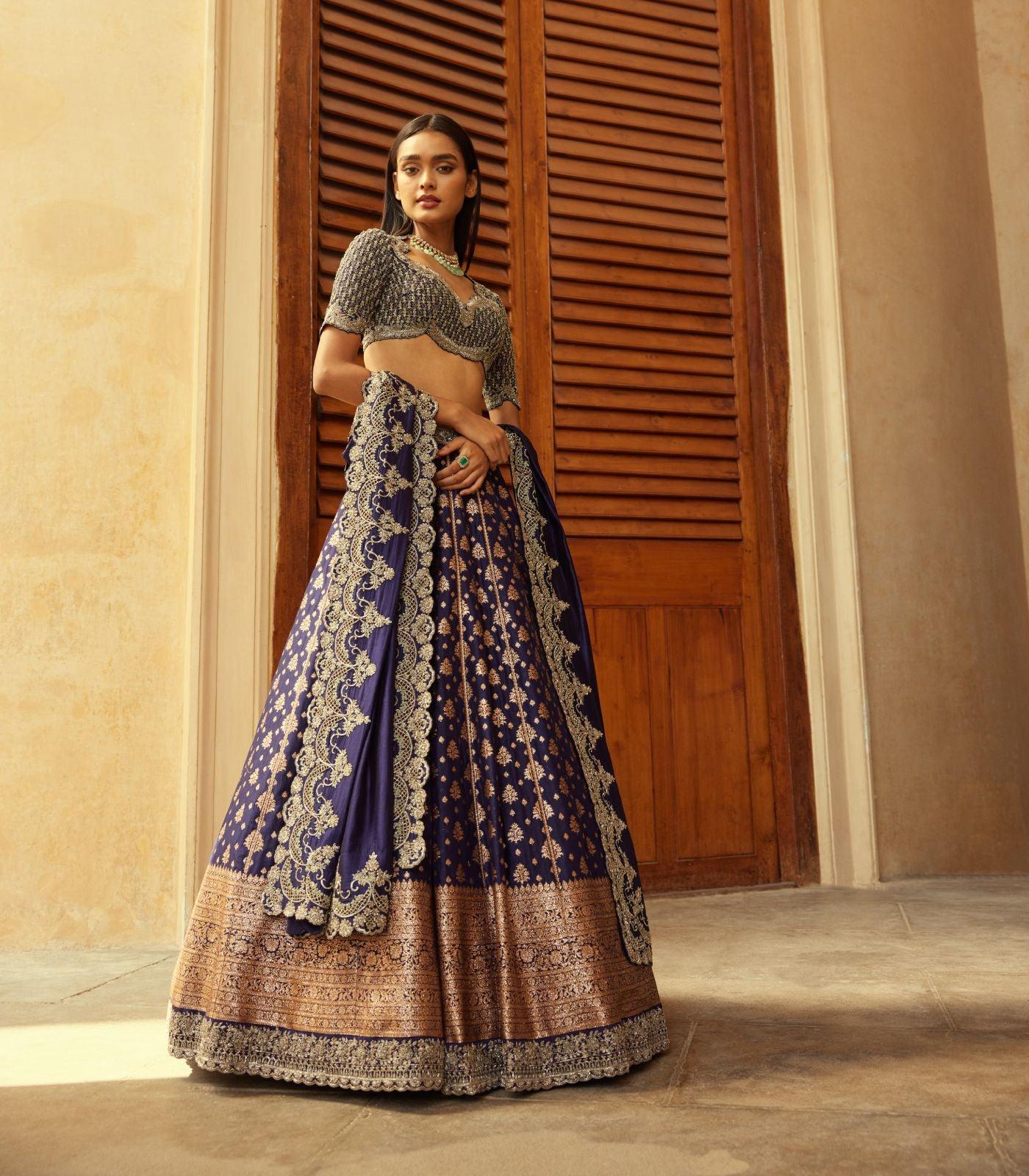 Banaras lehenga set - Jayanti Reddy