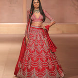 Red Lehenga Set