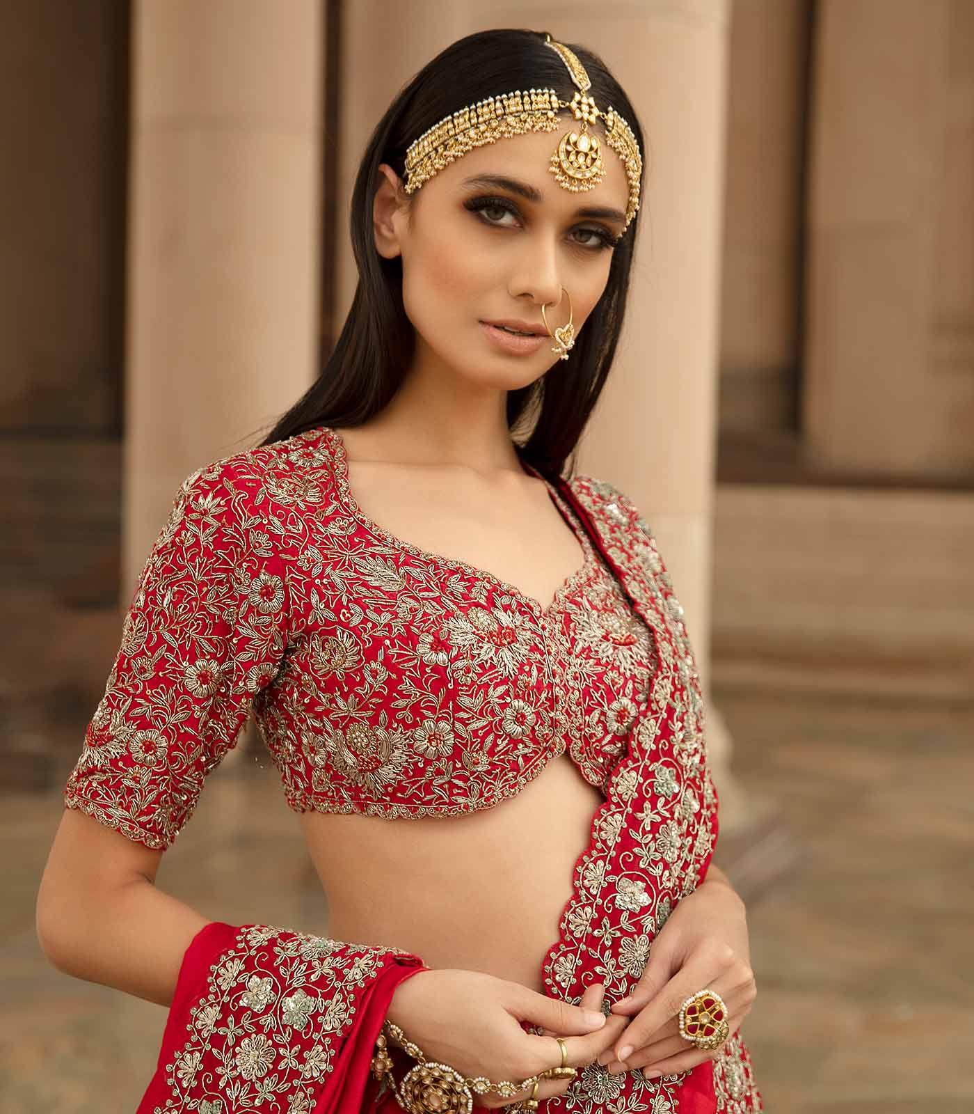 Embroidered Lehenga Set - Jayanti Reddy