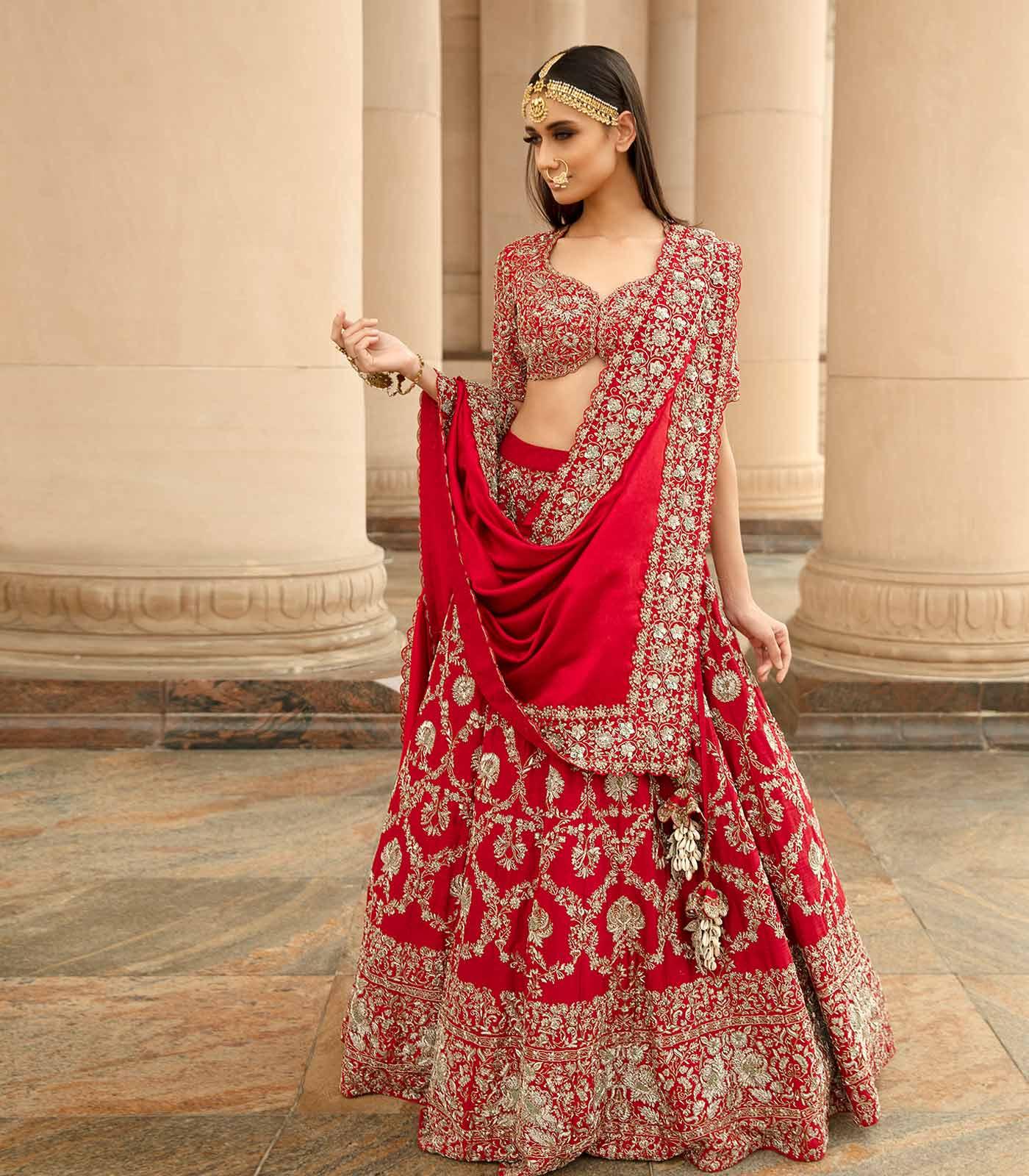 Embroidered Lehenga Set - Jayanti Reddy